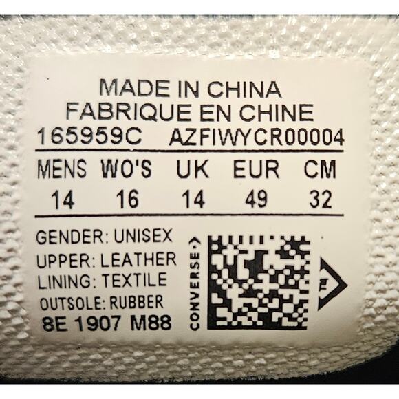 Converse Chuck Taylor Hi-Top Mountain Club Leather Sneaker Boot Shoes Mens 14 - Picture 6 of 12